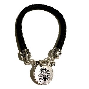 NWT OSU Ohio Buckeye Charm Bracelet